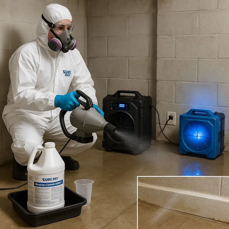 Sanitization and Odor Removal process in Fayetteville, GA