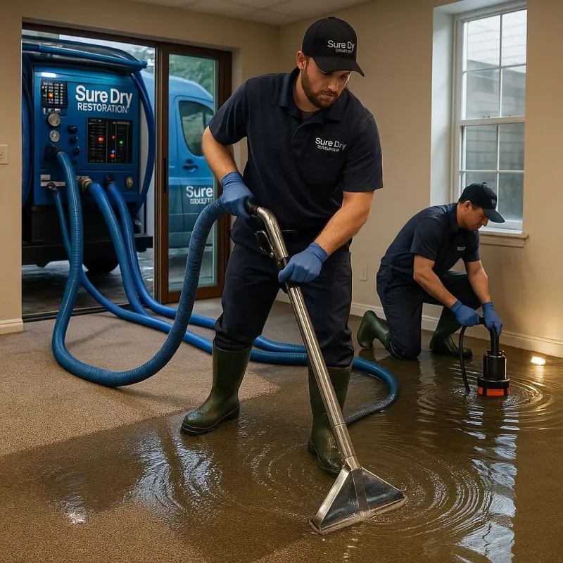 Water Extraction and Removal process in Fayetteville, GA